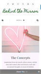 Mobile Screenshot of behindthemirrorbeauty.com